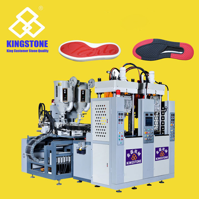 2 / Semelle en caoutchouc de chaussure d'injection de 4 stations faisant la machine pour le PVC de TPU TPR