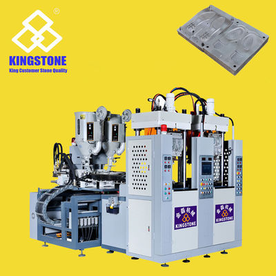 Machine de fabrication unique statique de deux stations pour le matériel de PVC de TPU TR TPR dans la double couleur