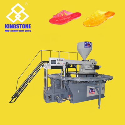L'injection rotatoire de PVC de Jelly Sandal Making Machine Of chausse la machine