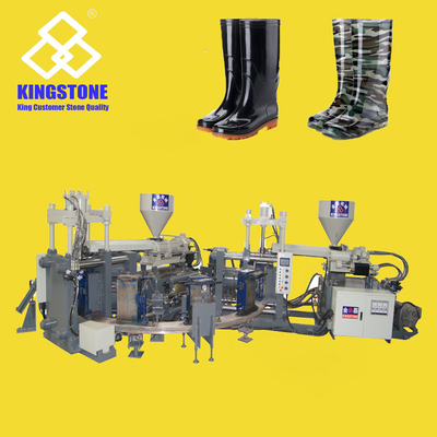 Botte recyclable de PVC Gumboots/faisant la station de la machine 12 avec l'ouvreur automatique