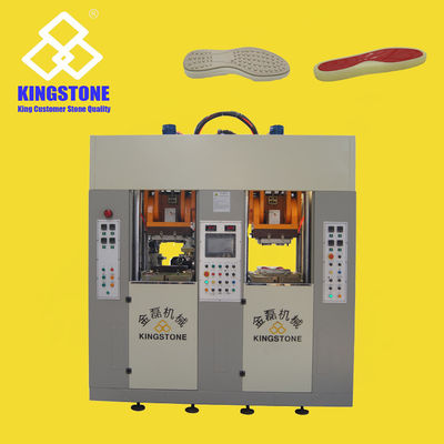 Stations uniques de la machine 2 d'injection de TPU TR de chaussure en caoutchouc verticale automatique de PVC