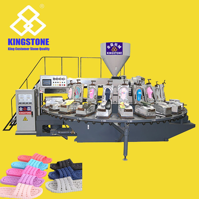 Tableau rotatoire de station de la machine 12 de Mini Plastic Slipper Sandals Making