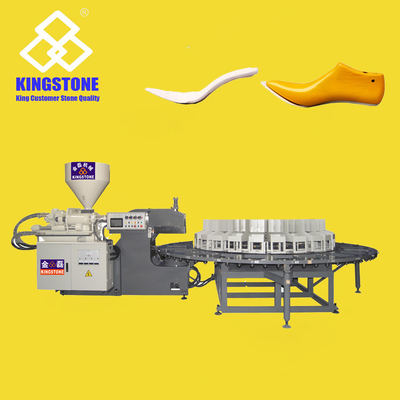 Couleur simple de station de la semelle intérieure 16 de la machine pp de moulage par injection de chaussures rotatoires