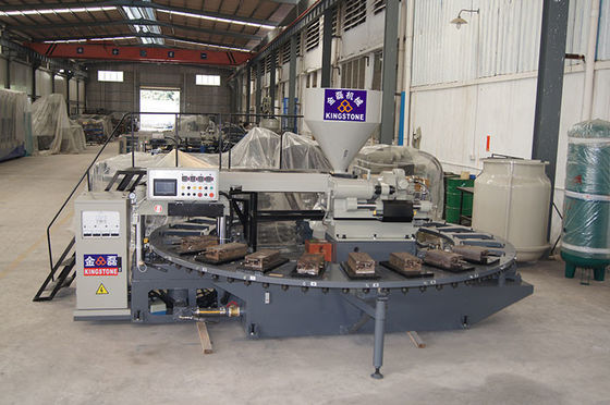 machine de fabrication unique de PVC de couleur mono de 12 16 20 stations pour des chaussures de sport de femmes