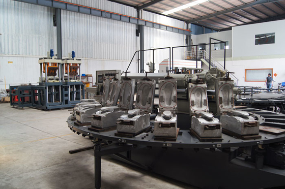 Machine de moulage par injection de bascules électroniques de pantoufle de PVC de Tableau rotatoire