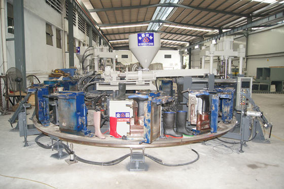 Botte recyclable d'hommes de femmes d'enfants faisant à machine 12 stations avec de l'air de moule - dispositif de soufflement