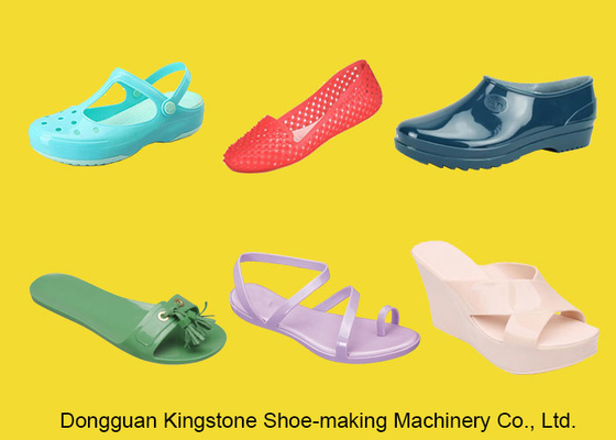 Sandale de 150 paires/heure faisant la machine pour PVC Jelly Shoe Full Production Line