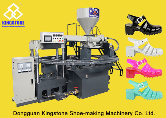 1/2 complètement automatique colorent des chaussures de PVC faisant à machine 110-150 paires par heure/6 tonnes