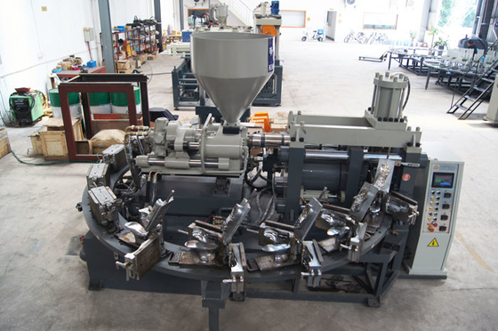 Le cristal chausse la pantoufle faisant la machine, machine de moulage injection de sandale de chaussure de gelée d'enfants de PVC