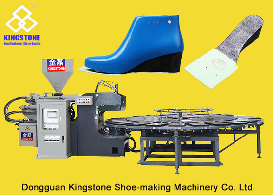 Stations rotatoires de la machine 12/16/20/24 de moulage par injection de basse de talons semelle intérieure des chaussures pp