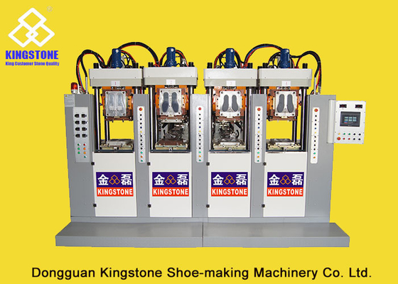 L'Italie dénomment la machine de fabrication unique de chaussure de couleur de 1/2 avec 220 TON Clamping Force