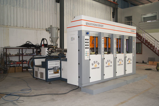 La machine de fabrication unique de chaussure de PVC TPR de TPU TR pour le sport chausse 70-100 paires par heure et 4 stations