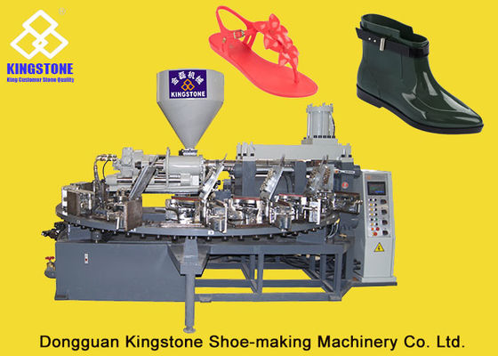 Type rotatoire chaussures en plastique d'hommes de femmes faisant à machine 110-150 paires/heure