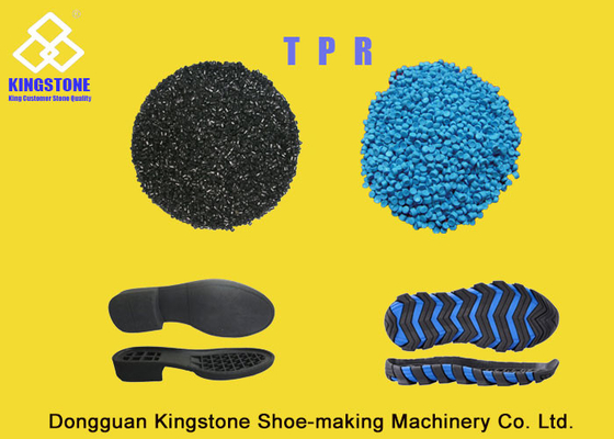 0.6-1.6 Vierge de matières premières de chaussures de densité/a réutilisé des granules de TPR