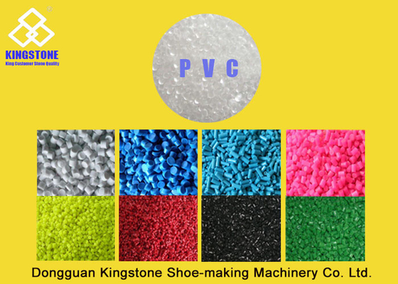 Matériel unique de chaussure composée de granules de PVC de Vierge pour des chaussures de sandales de pantoufle