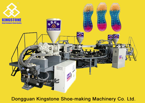 Quatre espadrille unique de la couleur TPR faisant à machine avec 20 références quatre injecteurs