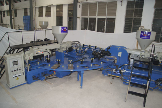 Double semelle de la couleur TPU TPR faisant des machines avec 10/12/16/20/24/30 de stations