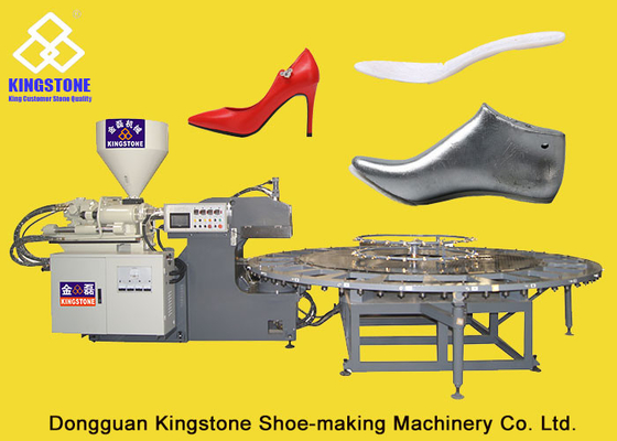 Machine de moulage par injection de Tableau rotatoire de chaussure, machine de fabrication unique de TPU