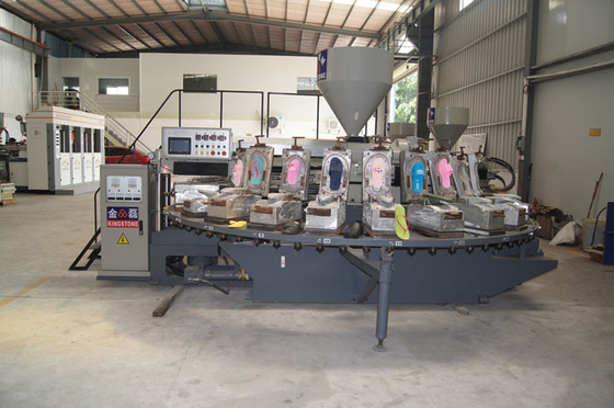 Pantoufle de servo-commande de PVC d'économie d'énergie faisant la machine pour la semelle de sandale de pantoufle de chaussure de la bande dessinée des enfants