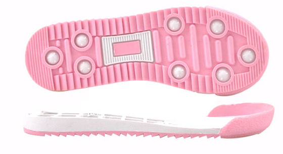 Semelle rotatoire de chaussure de PVC TPR faisant à machine la double couleur