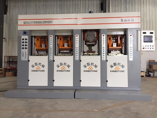 2 / Semelle en caoutchouc de chaussure d'injection de 4 stations faisant la machine pour le PVC de TPU TPR