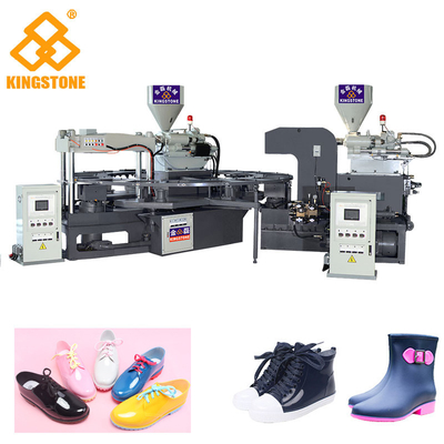 1/2 complètement automatique colorent des chaussures de PVC faisant à machine 110-150 paires par heure/6 tonnes