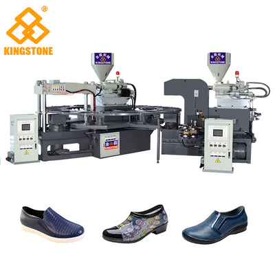Machine d'injection de soufflement d'air de PVC de GV, machine durable de chaussure automatique