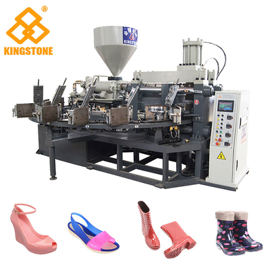 Machine de moulage par injection de couleur simple de 12 stations, sandale rotatoire faisant la machine