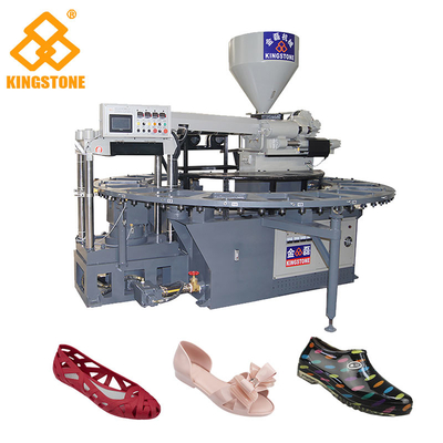 20 chaussures en plastique automatiques rotatoires de sandales de couleur de stations 3 faisant la machine