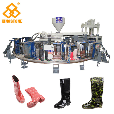 Machine de moulage par injection de botte de couleur de 12 références 1/2, bottes de caoutchouc faisant la machine