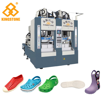 Bottes de pluie Chappal en plastique faisant la machine, moule unique de chaussure verticale faisant la machine
