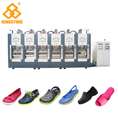 Chaussures automatiques de jardin de pantoufle d'EVA faisant la machine avec 6 stations