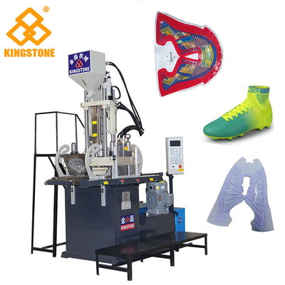Chaussures en plastique verticales de 1 station petites faisant la machine pour la courroie d'empeigne de chaussure de sports