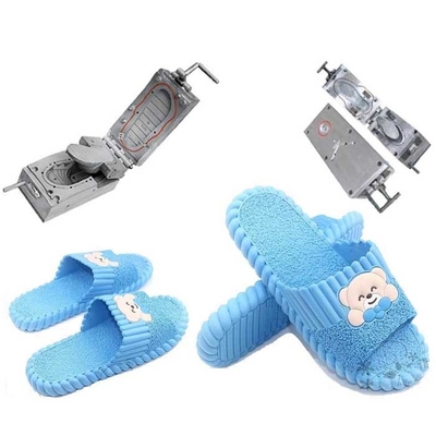 Moule unique de chaussure de pantoufle de bascule électronique de PVC, couleur simple en aluminium pour des chaussures de sports