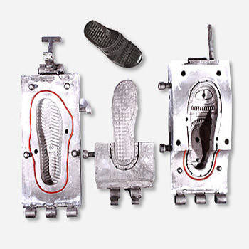 Le moulage par injection mono de PVC de pantoufle de couleur pour des sports chausse Outsoles/acier en aluminium
