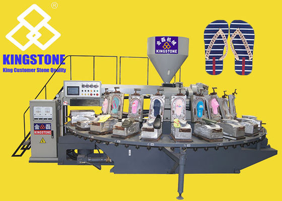 Pantoufle en caoutchouc/Flip Flop Making Machine de couleur de coup simple d'air