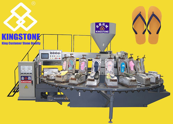 Coup en plastique Chappal en caoutchouc Flip Flop Making Machine d'air de PVC