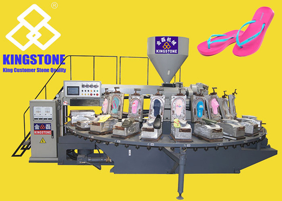 24 machines de PVC Flip Flop Rubber Slipper Making de coup d'air de station