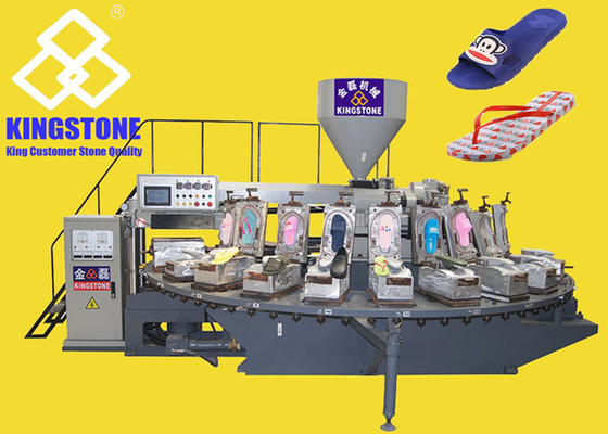 Machine de fabrication chappal de PVC de chaussure de dormeur en caoutchouc en plastique d'injection