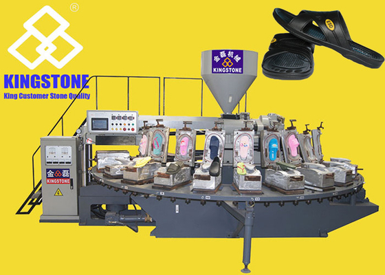 Machine en plastique de moulage par injection 25.5KW pour des chaussures de coup d'air de PVC