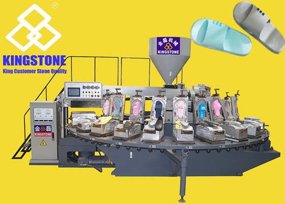 Machine en plastique de moulage par injection de 180 de paires/heure chaussures de la servo-commande TPR
