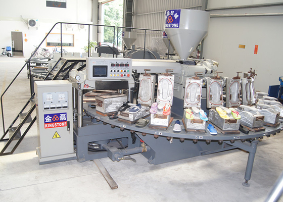Machine en plastique de moulage par injection 25.5KW pour des chaussures de coup d'air de PVC