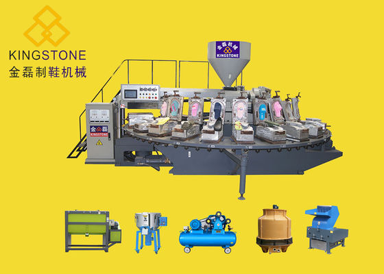 De pantoufle par injection de moulage de machine ligne en plastique automatique d'ensemble complètement