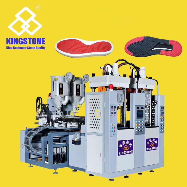 2 / Semelle en caoutchouc de chaussure d'injection de 4 stations faisant la machine pour le PVC de TPU TPR