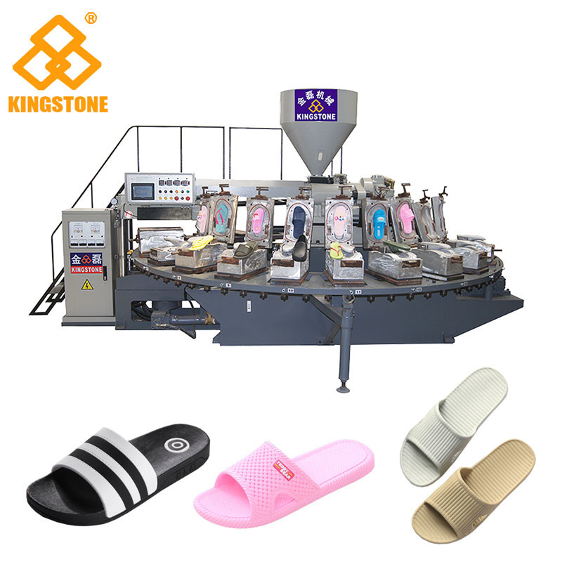 La pantoufle de bascule électronique de PVC faisant la machine, chaussent le moule unique faisant la machine avec 12/16/20/24/30 de stations