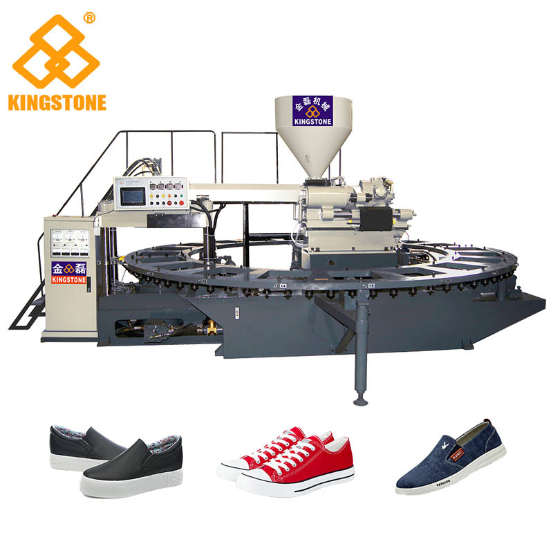Le système servo PVC de 20 stations chausse faire la machine pour des chaussures de Lasure de chaussures de sport