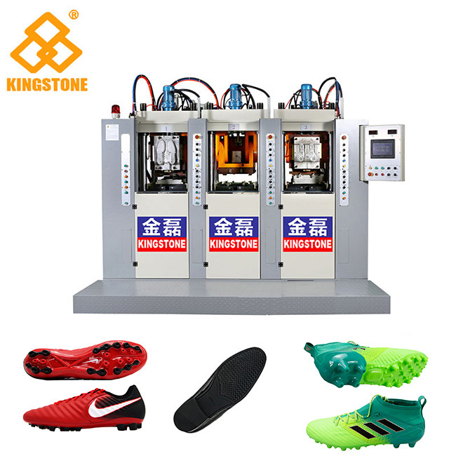 3 semelle du football des injecteurs TPU des références 6 faisant à machine 70-100 paires par heure