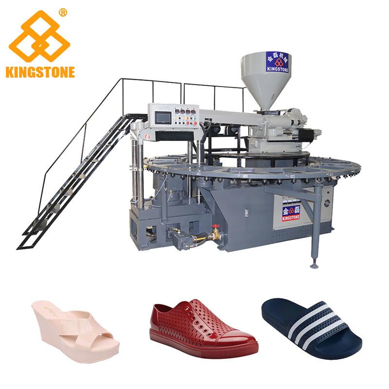 110-150 chaussure de paires/heure faisant à chaîne de production les chaussures en plastique de pantoufle faisant la machine